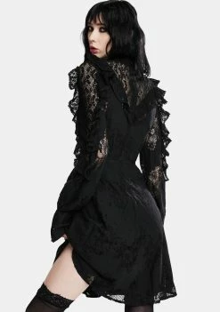 Jawbreaker Dark Dreams Lace Skater Dress