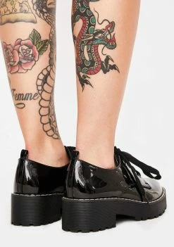 Best reviews of 🤩 Dirty Laundry 🥾 Boots & Booties Bad Gals Club Patent Oxfords ✔️ 7 Dirty Laundry Boots & Booties Bad Gals Club Patent Oxfords