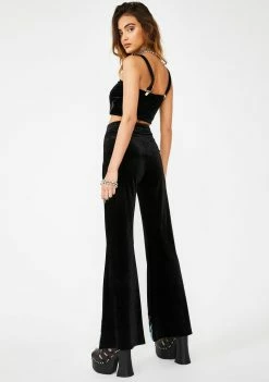 Jawbreaker Flame Flare Leggings Bottoms