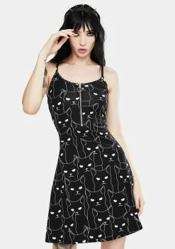 Jawbreaker Salem Grumpy Cat Shift Dress