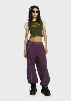 Basic Pleasure Mode Violet Beau Cargo Pants