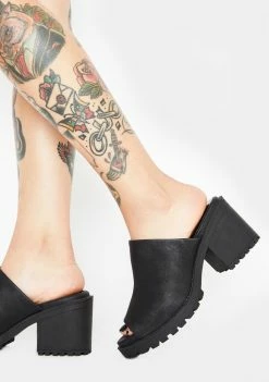 Dirty Laundry Farmers' Market Heeled Mules Heels