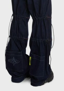 Basic Pleasure Mode Bella Cargo Jeans Bottoms