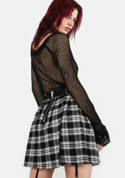 Jawbreaker Teen Spirit Pleated Skirt