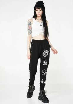Jawbreaker Moonstone Ladies Graphic Joggers Bottoms