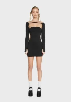 BY DYLN Baldwin Mini Dress