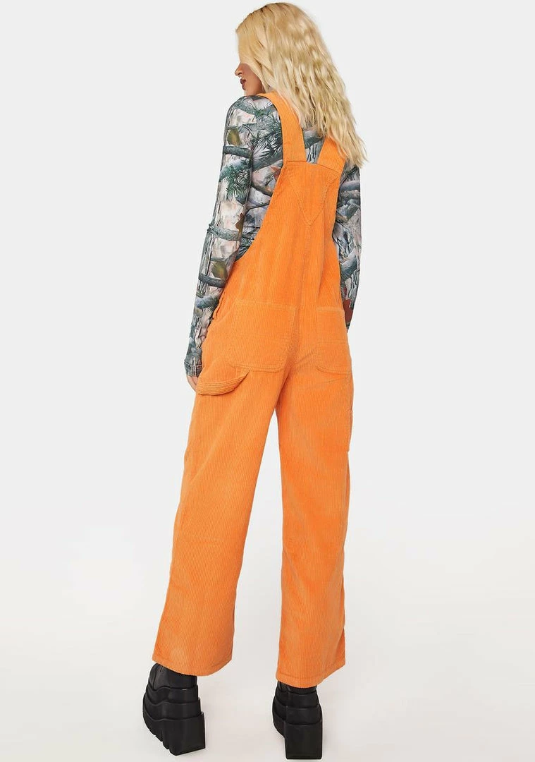 Basic Pleasure Mode Overalls Lumberjack Corduroy Dungarees
