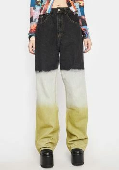 BY DYLN Claude Wide Leg Jeans