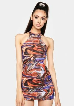 BY DYLN Dresses Galaxy Axel Mini Dress