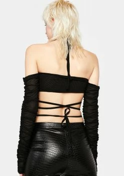 BY DYLN Lumi Crop Top Tops