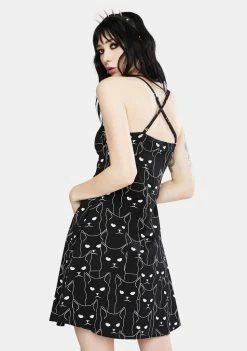 Jawbreaker Salem Grumpy Cat Shift Dress