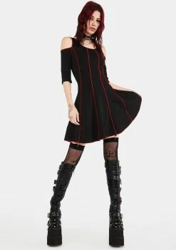 Jawbreaker Dresses Contrast Seam Dress