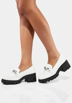 Dirty Laundry White Nirvana Oxfords