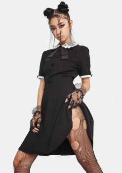 Jawbreaker Lace Collar Dress