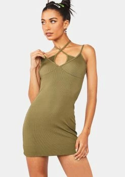 BY DYLN Seeka Mini Dress Slip Dress