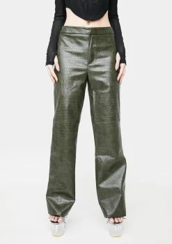 BY DYLN Apollo Vegan Leather Pants
