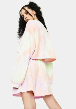 BY DYLN Ollie Cropped Sweater Tops