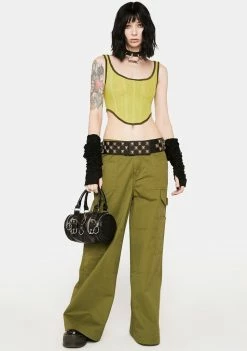 BY DYLN Tops Clyde Corset Top