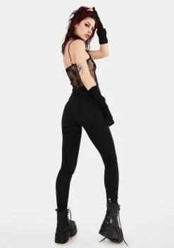 Jawbreaker Bottoms Thorns & Roses Leggings