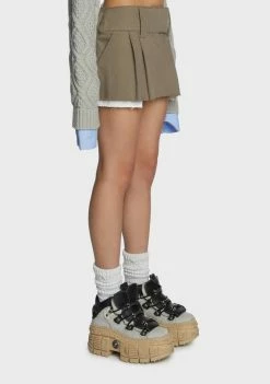 Basic Pleasure Mode Halfpipe Mini Kilt Skirt