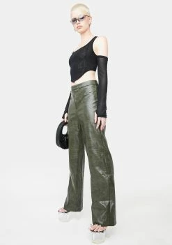 BY DYLN Apollo Vegan Leather Pants