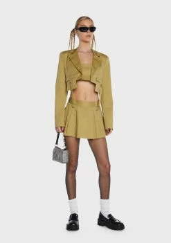 BY DYLN Porter Crop Jacket Cropped Jacket