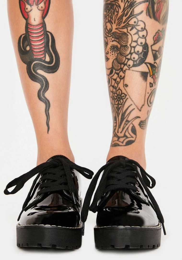 Best reviews of 🤩 Dirty Laundry 🥾 Boots & Booties Bad Gals Club Patent Oxfords ✔️ 3 Dirty Laundry Boots & Booties Bad Gals Club Patent Oxfords