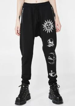 Jawbreaker Moonstone Ladies Graphic Joggers Bottoms