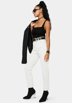 BY DYLN Bottoms Maci Mom Jeans