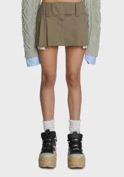 Basic Pleasure Mode Halfpipe Mini Kilt Skirt
