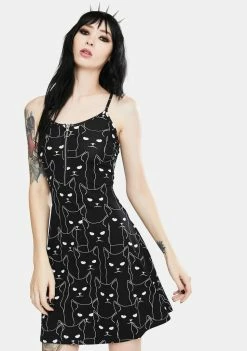 Jawbreaker Salem Grumpy Cat Shift Dress