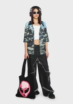 Basic Pleasure Mode Wasteland Button-Up Shirt Button Up Shirt