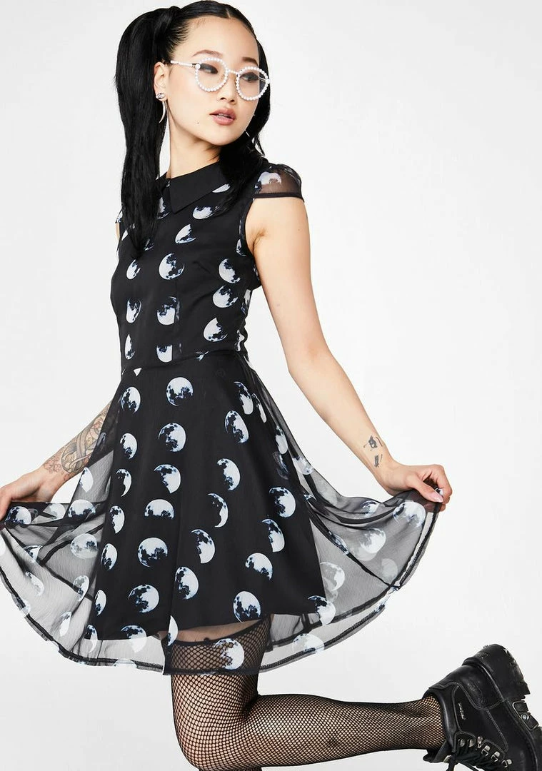 Jawbreaker Dresses Moon Stone Skater Dress