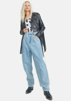 BY DYLN Bottoms Nakita Wide Leg Jeans