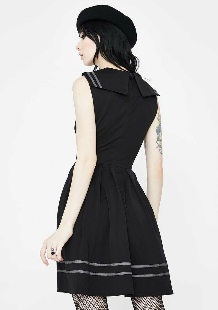 Jawbreaker Sailor Goth Mini Dress