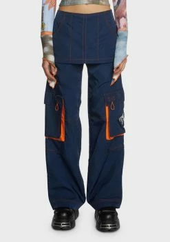 Basic Pleasure Mode Tangerine Skirt Trousers Bottoms