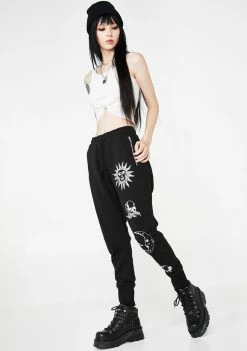 Jawbreaker Moonstone Ladies Graphic Joggers Bottoms