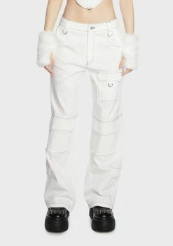 BY DYLN Fargo Cargo Jeans