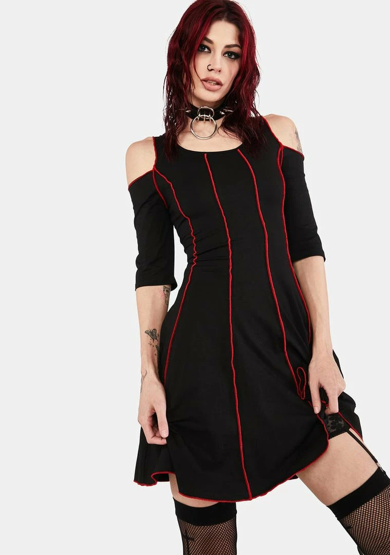 Jawbreaker Dresses Contrast Seam Dress