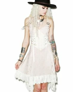 Jawbreaker Victorian Vixen Brocade Dress Dresses