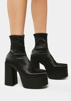 NOKWOL Platform Boots Inferno Platform Ankle Boots