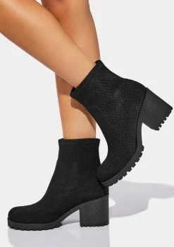 Dirty Laundry Lizzie Heeled Ankle Boots