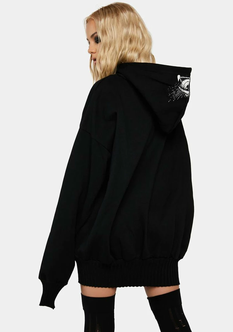 Jawbreaker All Seeing Spirit Oversized Pullover Hoodie