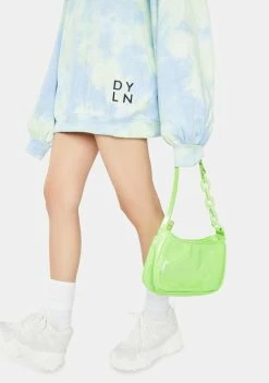 BY DYLN Blue Xander Sweatshirt