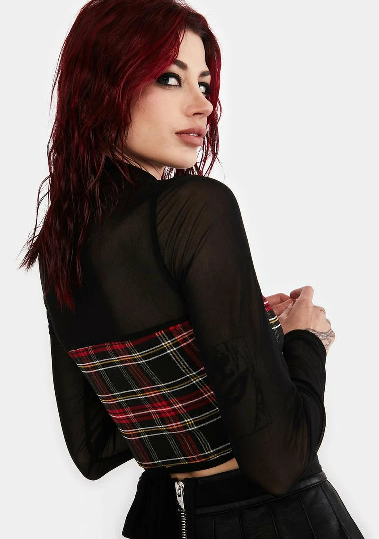 Jawbreaker Tops Disgraced Wrap Top