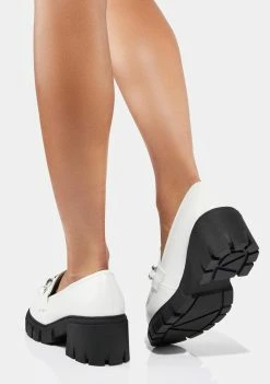 Dirty Laundry White Nirvana Oxfords