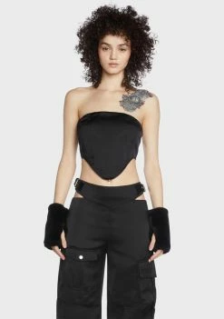 BY DYLN Corset Top Gigi Cropped Corset