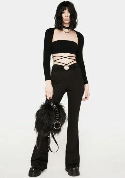 BY DYLN Genesis Flare Pants