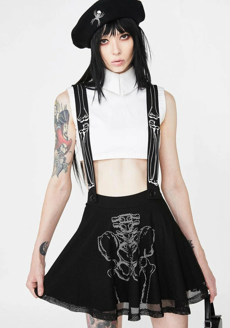 Jawbreaker Corrupt Cutie Suspender Skirt