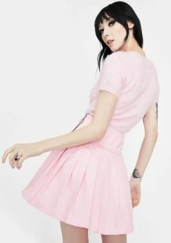 Jawbreaker My Sweetheart Pleated Mini Skirt